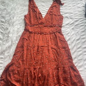 Burnt Orange Dress